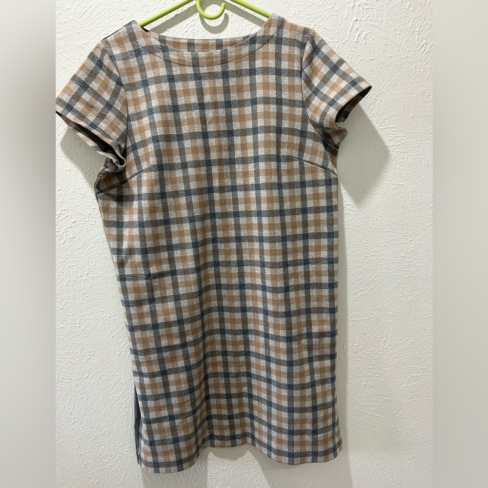 J. Jill mini Dress in Beige, Gray/ Size M